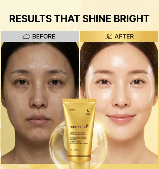 Medicube kojic acid Turmeric Glow Peel Mask