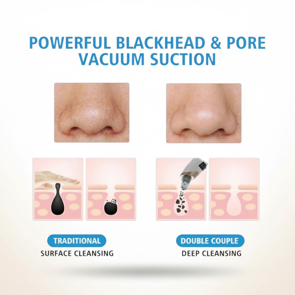 Electric Blackhead Vacuum – Deep Pore Cleanser