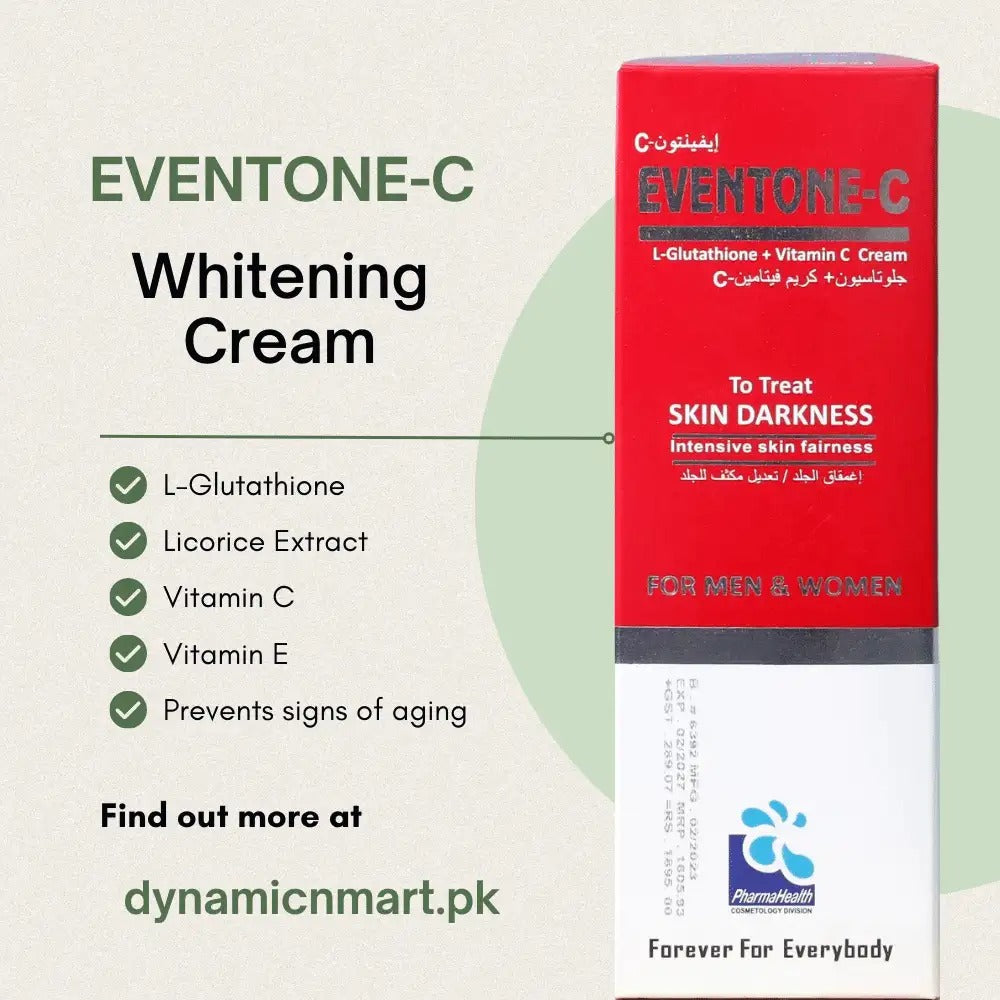 Eventone-C Cream with L-Glutathione & Vitamin C