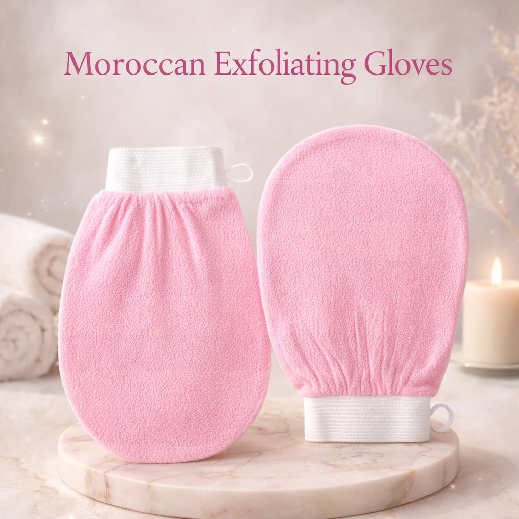 Body Polish Gloves – Dead Skin Remover & Massage Scrubber