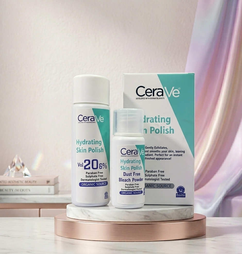 CeraVe Hydrating Glow Polish – Gentle Daily Exfoliation