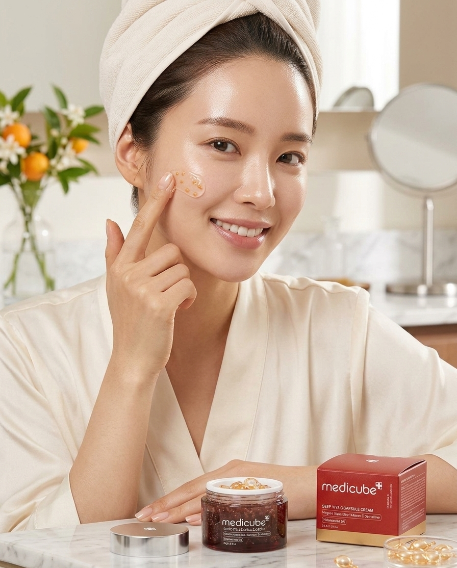 Medicube Vitamin C Capsule Cream – Brighten & Fade Spots