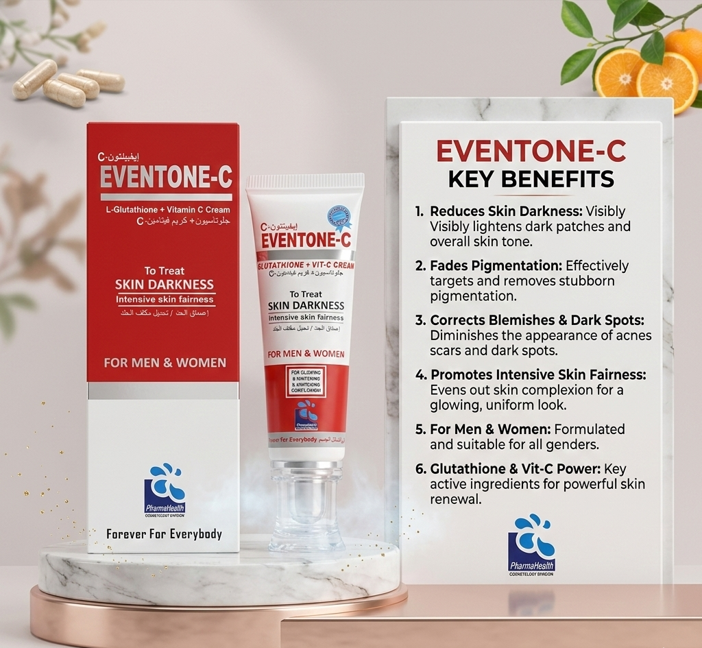 Eventone-C Cream with L-Glutathione & Vitamin C