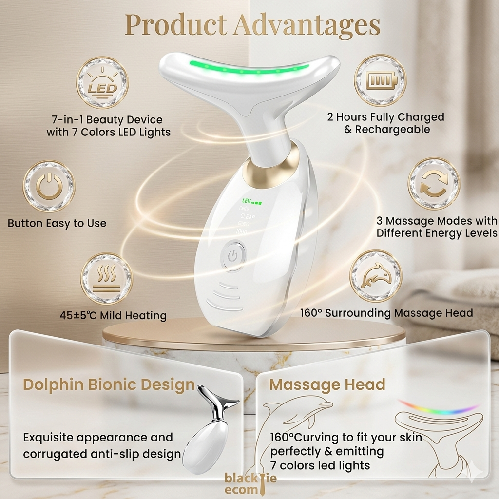 EMS Anti-Aging Massager – Lift, Firm & Glow