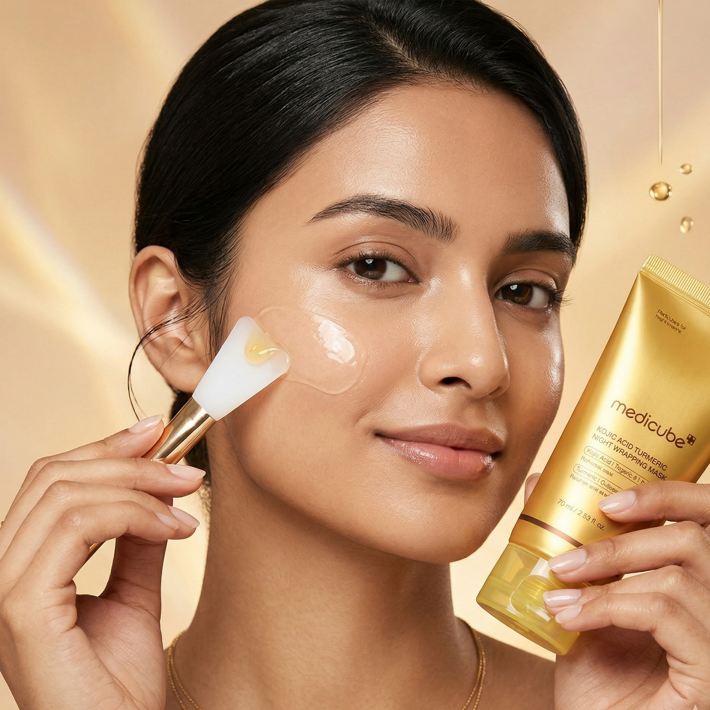 Medicube kojic acid Turmeric Glow Peel Mask