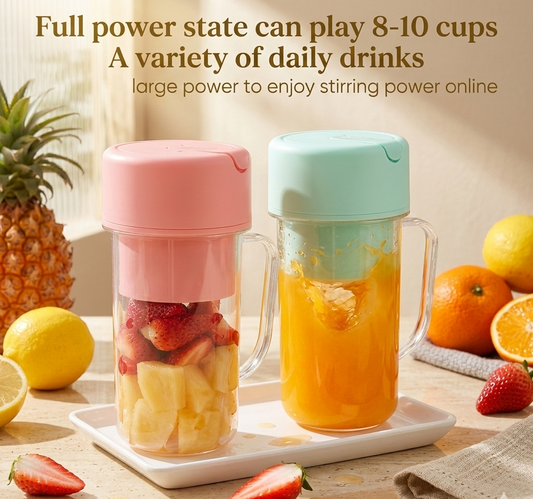 Portable Smoothie Blender – Blend & Sip Anywhere