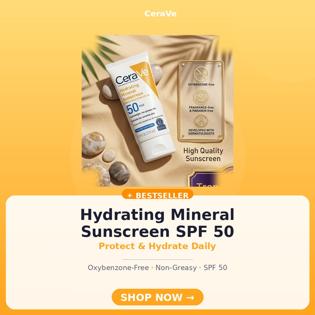 CeraVe 4-in-1 Glow Skincare Kit  (Free Delivery)