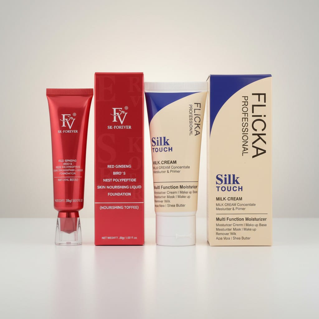 Flicka Primer + Foundation Duo – 2-in-1 Makeup Deal