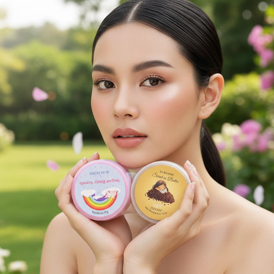 Pack of 2 Sugar Exfoliating Body Scrub – Glow Boost Formula